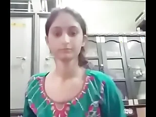 Indian cute girls self integument